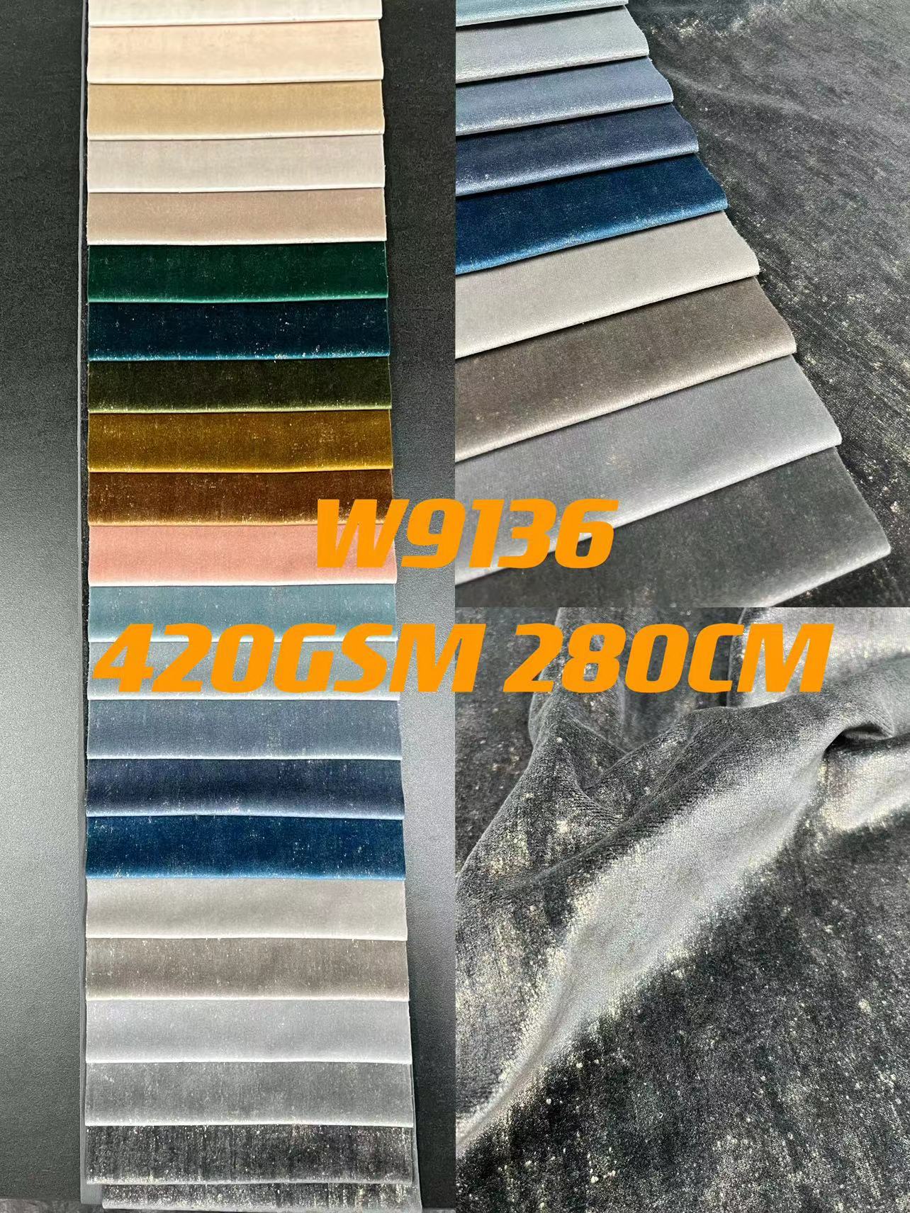 LUKSUZNI HOLLAND VELVET PRINT