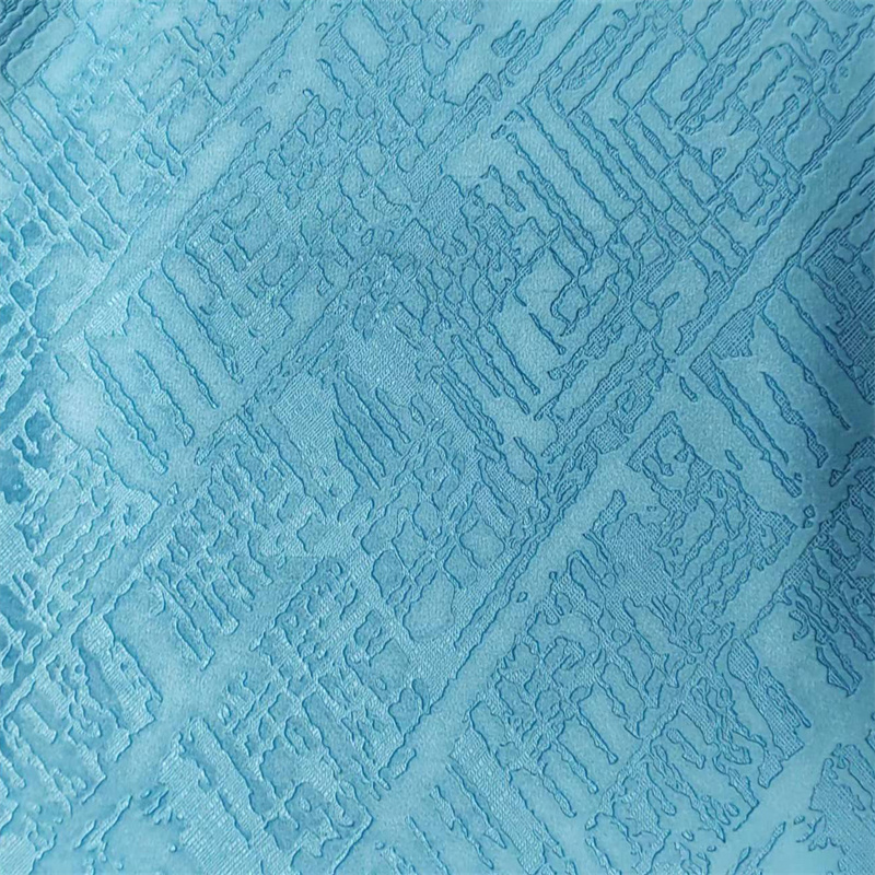 W9081+3D prešano cvjetno umjetničko nizozemsko baršunasto 3D reljefno platno za zavjese